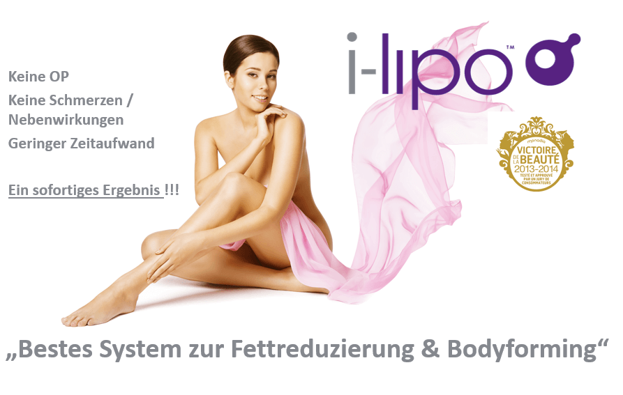 BodyForming - I-Lipo Fett-Weg-Laser zur Fettreduktion und Cellulitebehandlung