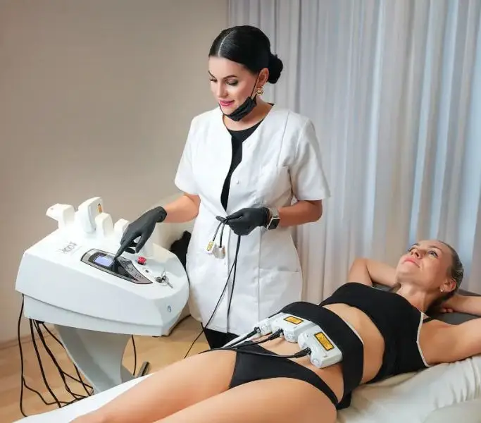 ILipo Bodyforming Behandlung bei Beauty Boulevard in Frankenthal – moderne nicht-invasive Körperformung für Fettabbau und Straffung.